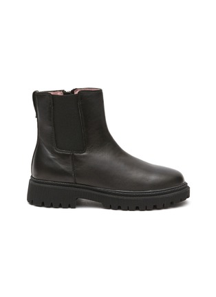 Main View - Click To Enlarge - WINK - Pretzel Kids Leather Chelsea Boots