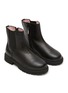 Figure View - Click To Enlarge - WINK - Pretzel Kids Leather Chelsea Boots