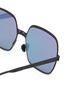 Detail View - Click To Enlarge - ROAV EYEWEAR - Marilyn' Oversized Metal Square Frame Foldable Sunglasses