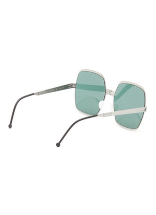 Figure View - Click To Enlarge - ROAV EYEWEAR - Marilyn' Oversized Metal Square Frame Foldable Sunglasses