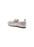 Detail View - Click To Enlarge - WINK - Pudding Glam' Crystal Bow Glitter-coated Kids Loafers