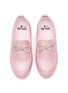 Figure View - Click To Enlarge - WINK - Pudding Glam Kids Glittered Loafers
