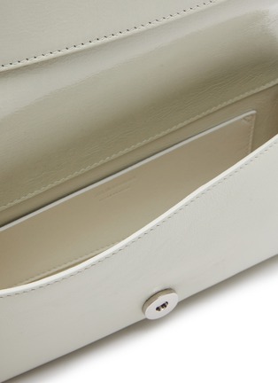 Detail View - Click To Enlarge - JIL SANDER - ‘Journal' small leather foldover shoulder bag