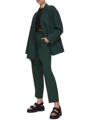 Figure View - Click To Enlarge - THE FRANKIE SHOP - ‘Bea' Pleated Suiting Pants