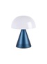 Main View - Click To Enlarge - LEXON - MINA L AUDIO Portable LED Lamp With Bluetooth Speaker — Dark Blue Aluminium