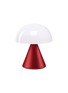 Main View - Click To Enlarge - LEXON - Mina Mini LED Lamp — Dark Red