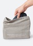 Detail View - Click To Enlarge - OSTRICHPILLOW - Natural soothing relief Neck Wrap – Midnight Grey