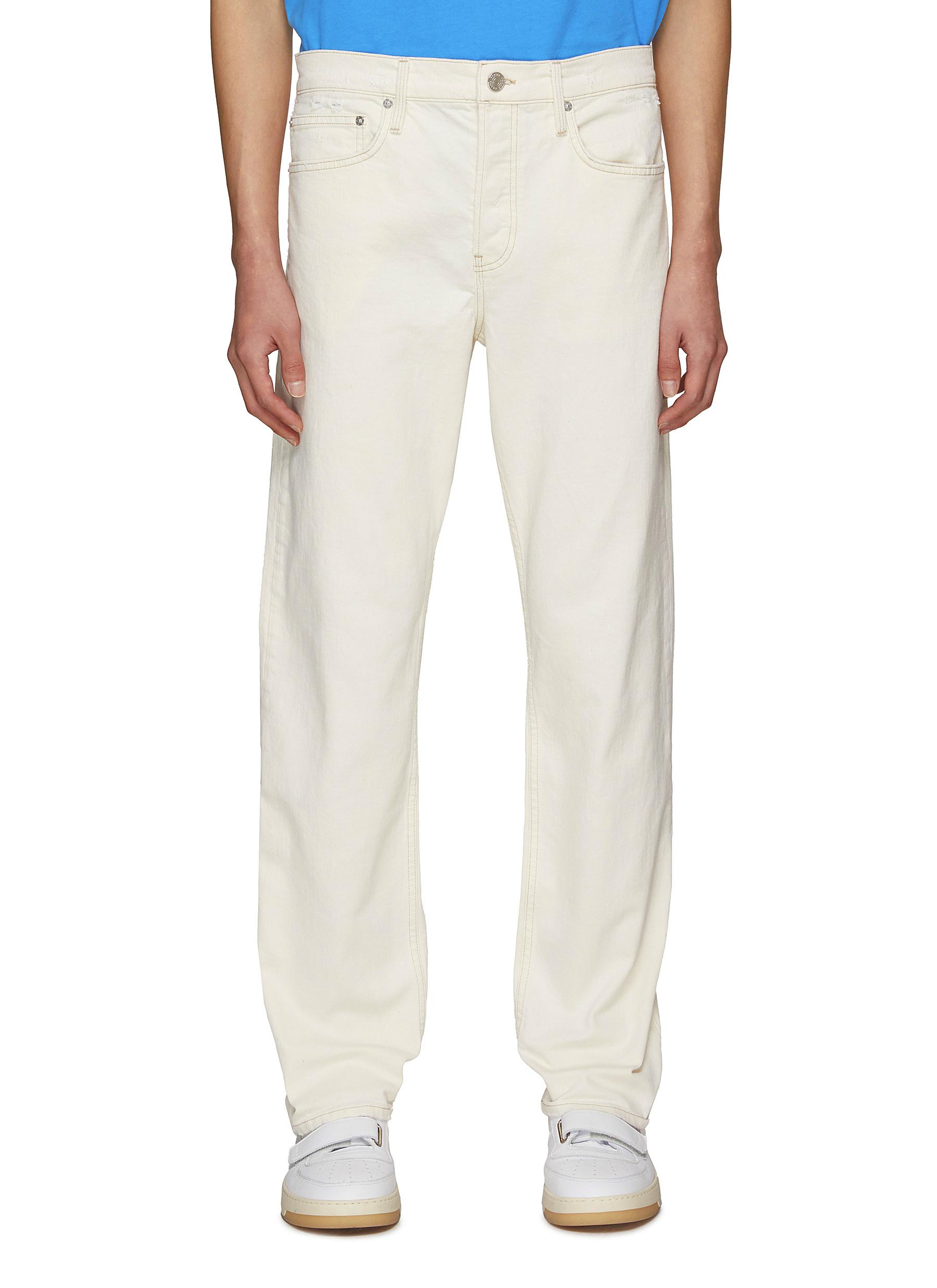 Straight' mid rise denim jeans | Men 