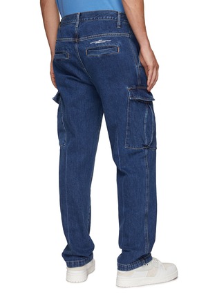 Back View - Click To Enlarge - FRAME DENIM - Denim cargo jeans