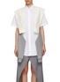 Main View - Click To Enlarge - MM6 MAISON MARGIELA - Extra sleeve button down shirt
