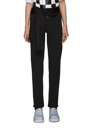 Main View - Click To Enlarge - MM6 MAISON MARGIELA - Extra Sleeve Tie Slim Pants