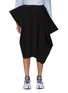 Main View - Click To Enlarge - MM6 MAISON MARGIELA - Asymmetric side drape skirt
