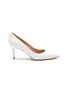 Main View - Click To Enlarge - GIANVITO ROSSI - Gianvito' Point Toe Leather Pumps