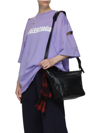 Figure View - Click To Enlarge - BALENCIAGA - ‘Neo Classic' Small leather zipped tote