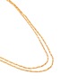 Detail View - Click To Enlarge - MISSOMA - X SAVI DOUBLE TUBE CHAIN NECKLACE