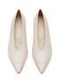 Detail View - Click To Enlarge - AEYDE - ‘Clara' Point Toe Leather Pumps