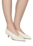 Figure View - Click To Enlarge - AEYDE - ‘Clara' Point Toe Leather Pumps