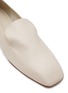 Detail View - Click To Enlarge - AEYDE - ‘Agnes' Square Toe Leather Flat Loafers