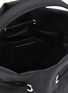 BALENCIAGA - ‘Wheel' logo print drawstring nylon bucket bag