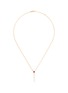 MELISSA KAYE - Aria' Diamond Ruby 18k Pink Gold Necklace