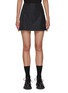 Main View - Click To Enlarge - PRADA - Pailette Triangular Logo Re-Nylon Mini Skirt