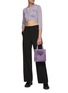Figure View - Click To Enlarge - PRADA - SLEEVELESS CROPPED KNITTED VEST
