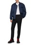 WOOYOUNGMI - Cropped Tapered Wool Blend Pants