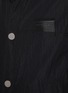  - WOOYOUNGMI - Tonal logo patch oversized nylon jacket