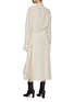 Back View - Click To Enlarge - PETER DO - PLEAT DETAIL MAXI SHIRT DRESS