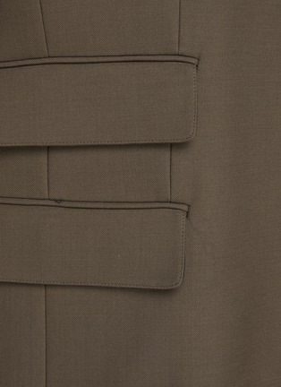  - PETER DO - OVERSIZE PADDED SHOULDER STRUCTURE BLAZER