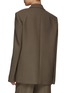 Back View - Click To Enlarge - PETER DO - OVERSIZE PADDED SHOULDER STRUCTURE BLAZER