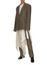Figure View - Click To Enlarge - PETER DO - OVERSIZE PADDED SHOULDER STRUCTURE BLAZER