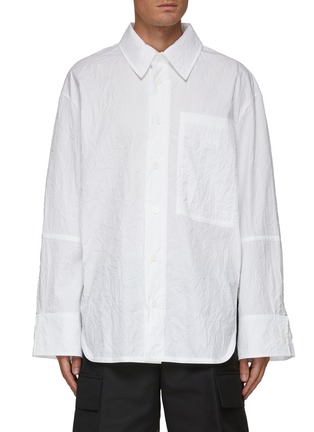 Main View - Click To Enlarge - WOOYOUNGMI - Flared sleeve cotton shirt