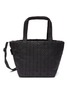 Main View - Click To Enlarge - VEECOLLECTIVE - ‘Vee' Medium quilted nylon tote