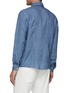 Back View - Click To Enlarge - EQUIL - LONG SLEEVE SPREAD COLLAR LINEN SHIRT