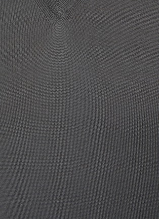  - EQUIL - V-neck virgin wool sweater