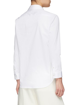 Back View - Click To Enlarge - THE ROW - ‘Petra' spread collar poplin shirt