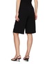 Back View - Click To Enlarge - THE ROW - ‘Trin' high waist Bermuda shorts