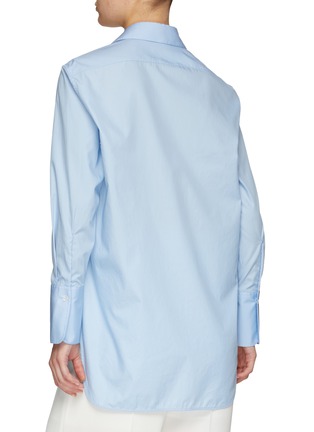 Back View - Click To Enlarge - THE ROW - ‘Xime' concealed placket shirt