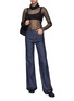 Figure View - Click To Enlarge - THE ROW - ‘Farida' knitted square neck bra top