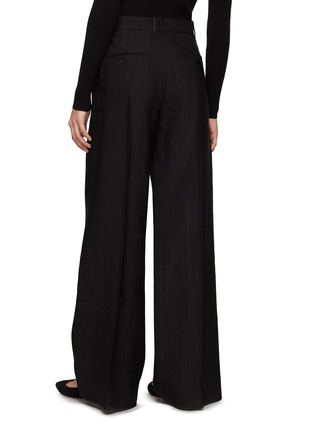 Back View - Click To Enlarge - THE ROW - ‘Triny' silk blend wide leg pants