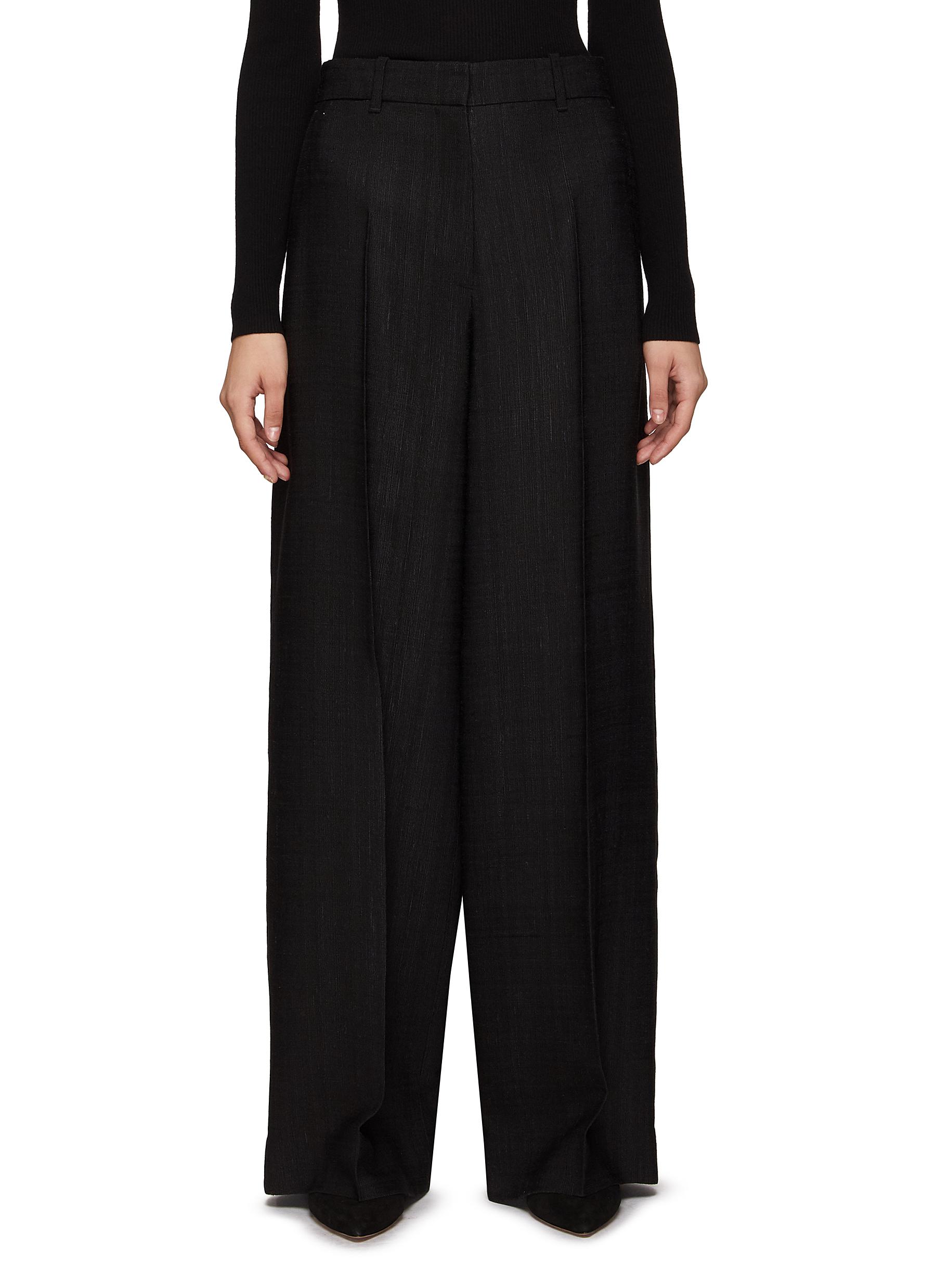 ROW | 'Triny' silk blend wide leg pants 