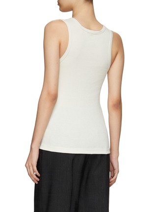Back View - Click To Enlarge - THE ROW - ‘Glaura' cotton rib tank top
