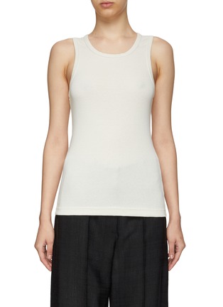 Main View - Click To Enlarge - THE ROW - ‘Glaura' cotton rib tank top