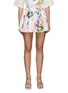 Main View - Click To Enlarge - AJE - ‘DRIFT’ FLORAL PRINT COTTON MINI SKIRT