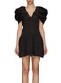 Main View - Click To Enlarge - AJE - ‘ADMIRAL’ BUTTERFLY SLEEVE LINEN BLEND MINI DRESS