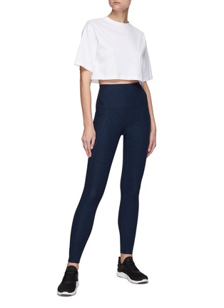 Figure View - Click To Enlarge - BEYOND YOGA - ‘Out of Pocket' Sapcedye High Waist Leggings