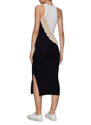Back View - Click To Enlarge - ELECTRIC & ROSE - ROCKY’ ECHO RIBBED DRESS