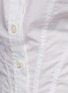  - FRAME - Seam detail cinched cotton shirt