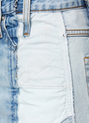  - FRAME - Inside out patchwork denim jeans